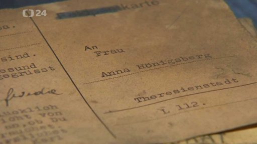 Reportáž dne: Korespondence z Terezínského ghetta