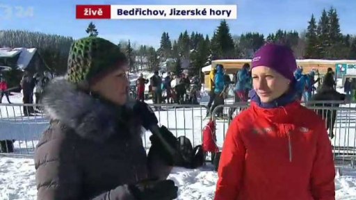 Bílá stopa v Jizerských horách