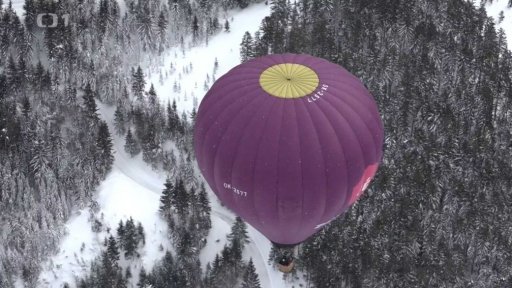 Rakousko: Balonem přes Alpy