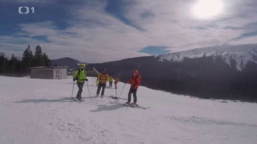 Lyžování na Zakarpatí