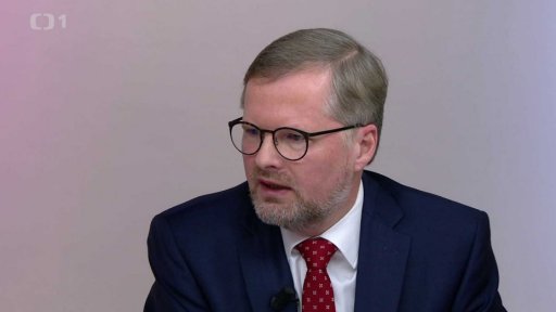 Jan Hamáček /ČSSD/, předseda strany, vicepremiér, ministr vnitra; Petr Fiala /ODS/, předseda strany, místopředseda PS PČR