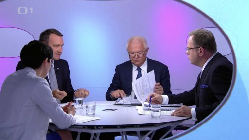 Jaroslav Faltýnek /ANO; Radim Fiala /SPD/; Markéta Pekarová Adamová /TOP 09/