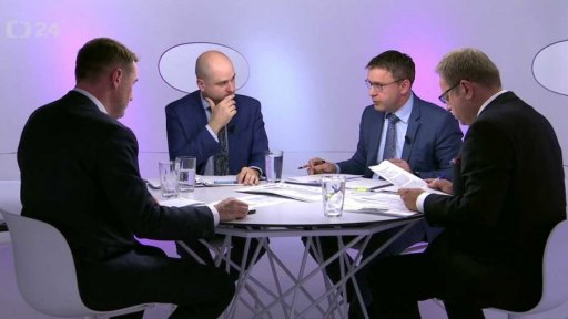 Vladimír Kremlík /nestr. za ANO/, ministr dopravy Ondřej Polanský /Piráti/, místopředseda podvýboru pro dopravu PS PČR Martin Půta /SLK/, hejtman Libereckého kraje