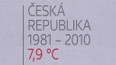 Průměrná teplota vzduchu v ČR