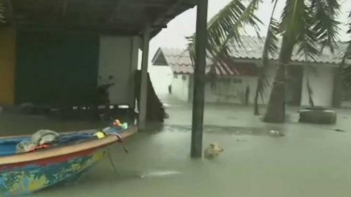 Thajsko: největší bouře za generaci