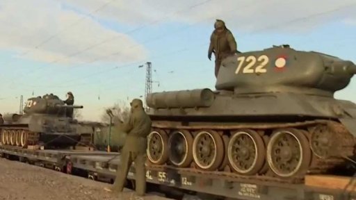 Tanky T-34 se vracejí do Ruska