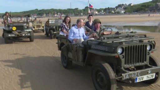 Češi na oslavách dne D