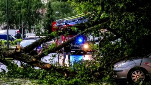 Silné bouřky v Německu