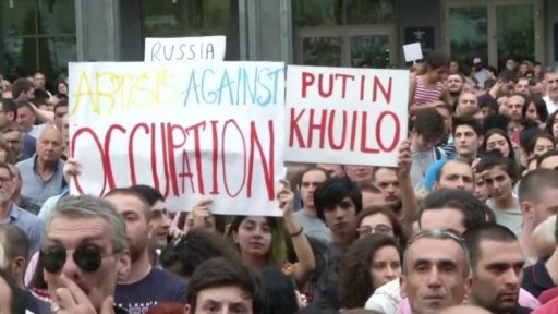 Napjaté vztahy mezi Gruzií a Ruskem