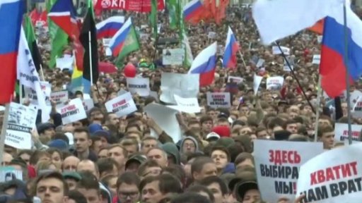 Akce opozice v Moskvě