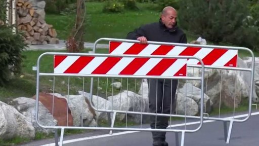 Sledování zkázy alpského ledovce