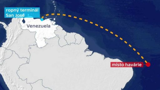 Brazilské pláže znečišťuje ropa + rozhovor s J. Opatrným