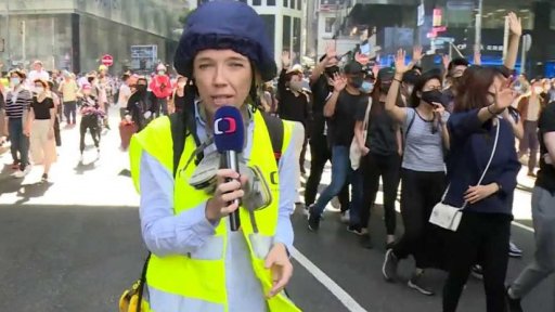 Násilí v Hongkongu se stupňuje