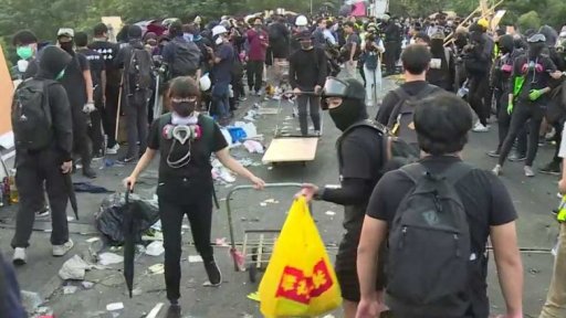 Hongkong: studenti v centru nepokojů