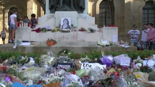 Následky vraždy maltské novinářky