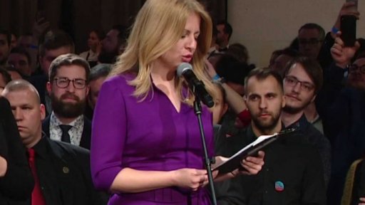 Čaputová se ujala prezidentského úřadu + rozhovor s L. Kopečkem