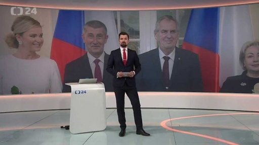 Novoroční oběd premiéra s prezidentem