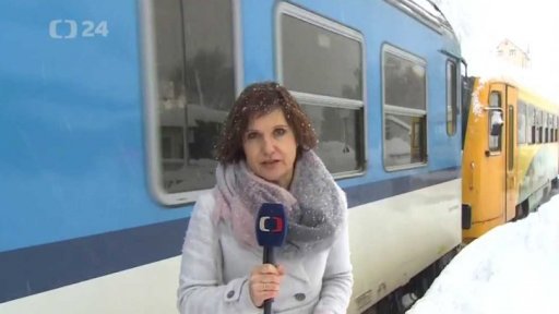 Problémy kvůli hustému sněžení