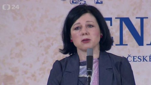 Připomínka památky obětí holocaustu - Věra Jourová