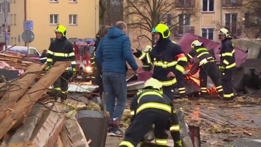 Následky silného větru v ČR - Veronika Exnerová
