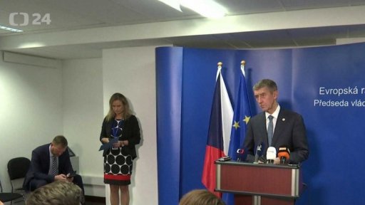 Vyjádření českého premiéra po summitu EU