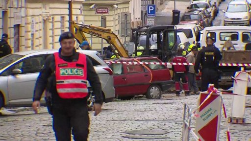 Únik plynu v Praze 10