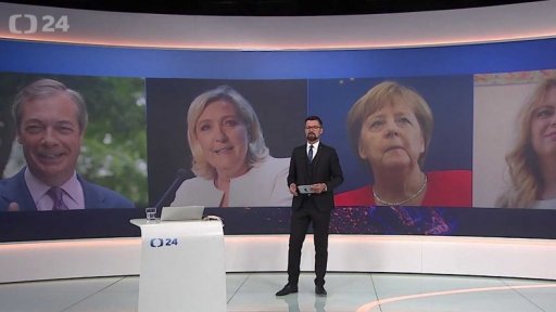 Zastoupení frakcí v EP