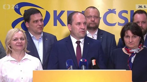 Výsledky voleb do EP - KSČM, KDU-ČSL