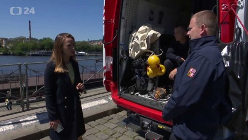 Pátrání ve vodě - reportáž s potápěčem