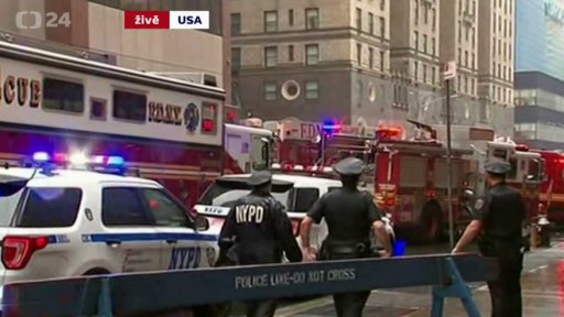 Právě teď: Na Manhattanu havaroval vrtulník