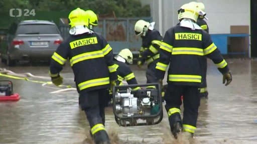 Bouřky na Kroměřížsku