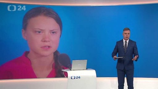Projev Grety Thunbergové na summitu