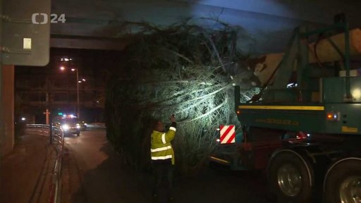 Vánoční strom na Staroměstském náměstí