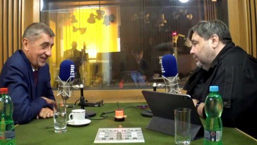 Mediální přestřelka: rozhovor A. Babiše s L. X. Veselým