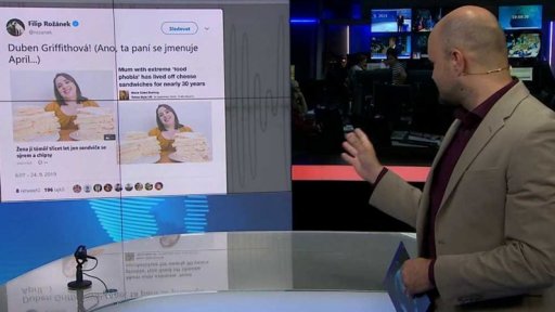 Tweet týdne: Duben Griffithová