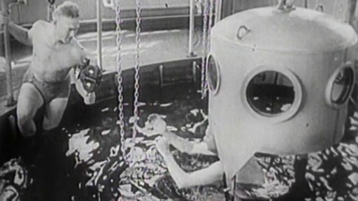 Námořníci trénují ve vodní věži (1947)