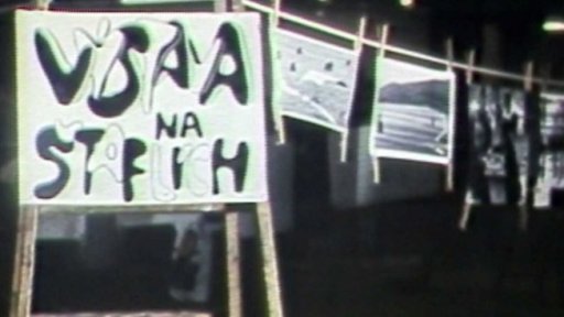 Neobvyklá výstava fotografií amatérského fotokroužku (1981)