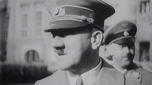 Hitler přijel na Hrad (16. 3. 1939)