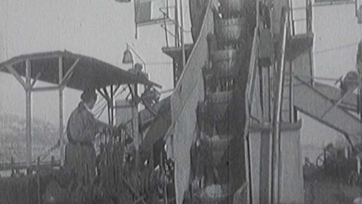 Těžba říčního písku v Praze