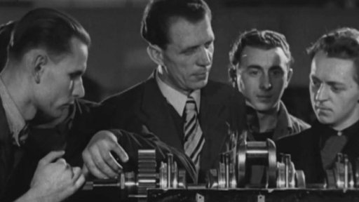 Mládež se včleňuje do pracovního procesu (1942)