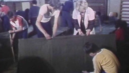 Červen ve školách - chystání na spartakiádu (1985)