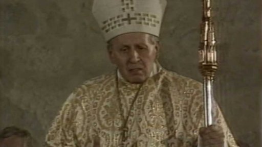 Mše věnovaná svatořečení Anežky Přemyslovny (1989)