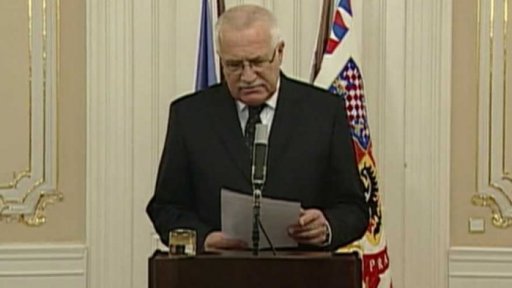 Václav Klaus hodnotí nález Ústavního soudu k Lisabonské smlouvě (2009)