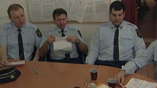 Pěvecké vystoupení strážníků (2003)