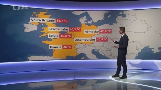 Červenec nejteplejší v historii pozorování