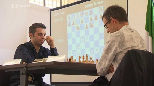 Souboj česko-italských jedniček v rapid šachu