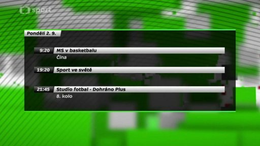 7 dní na ČT sport