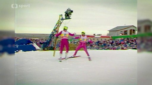 Těsně pod stupni: družstvo skokanů na ZOH 1988