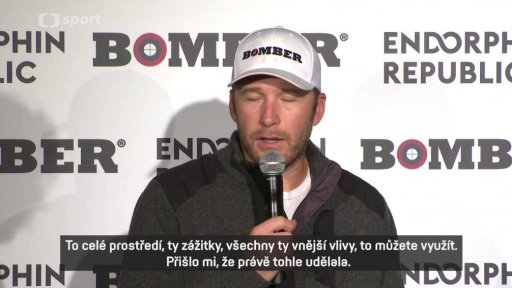 Bode Miller v Praze