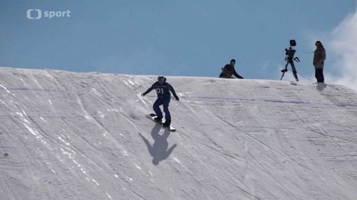 Slopestyle ve snowparku El Tarter v Andorře